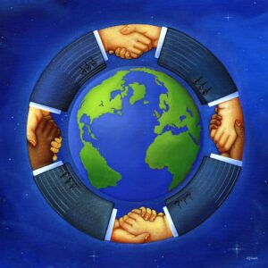 The Global Handshake